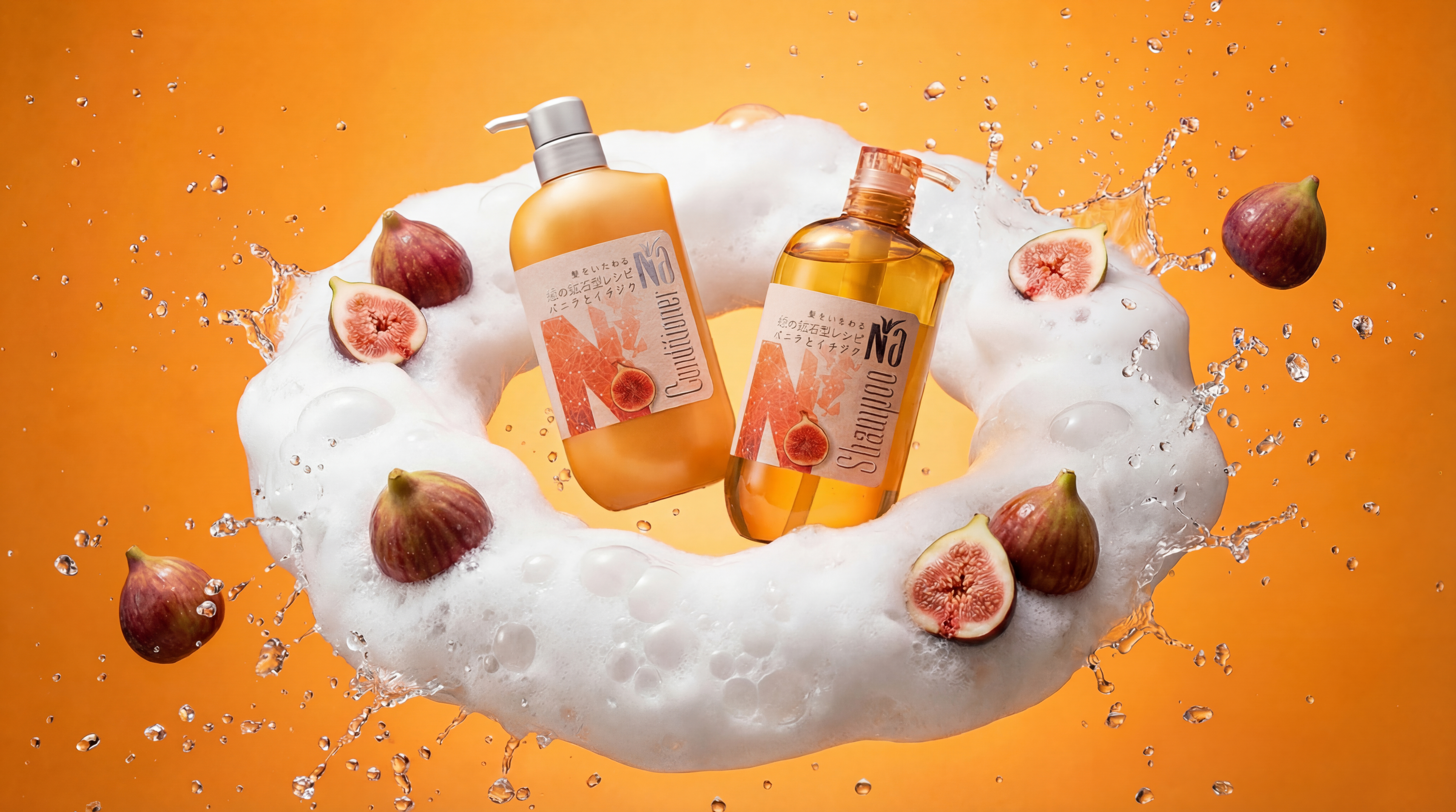 シャンプーのプロダクトビジュアル事例3